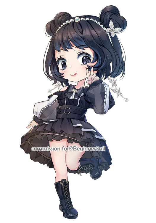 ✦ Fullbody chibi rendered ✦